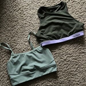 Marmot and Backcountry Sports bra bundle